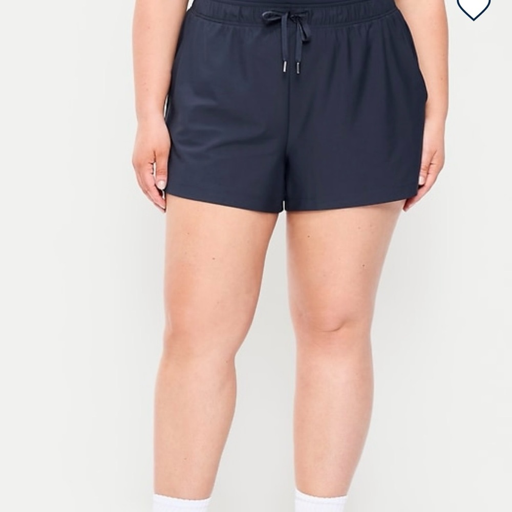NWT old navy blue power soft shorts 2x